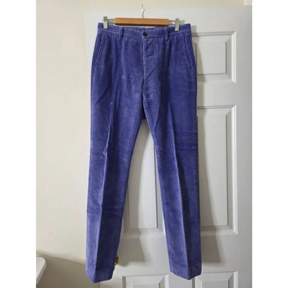 SID MASHBURN Field Pant Lavender Corduroy 31/32 $295
